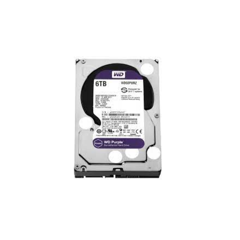 DISQUE DUR INTERNE WESTERN DIGITAL PURPLE 3.5" 6To